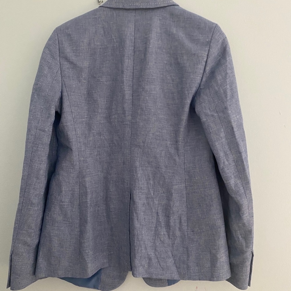 Brand New Ann Taylor Linen Blazer (size: tall) - Picture 2 of 2